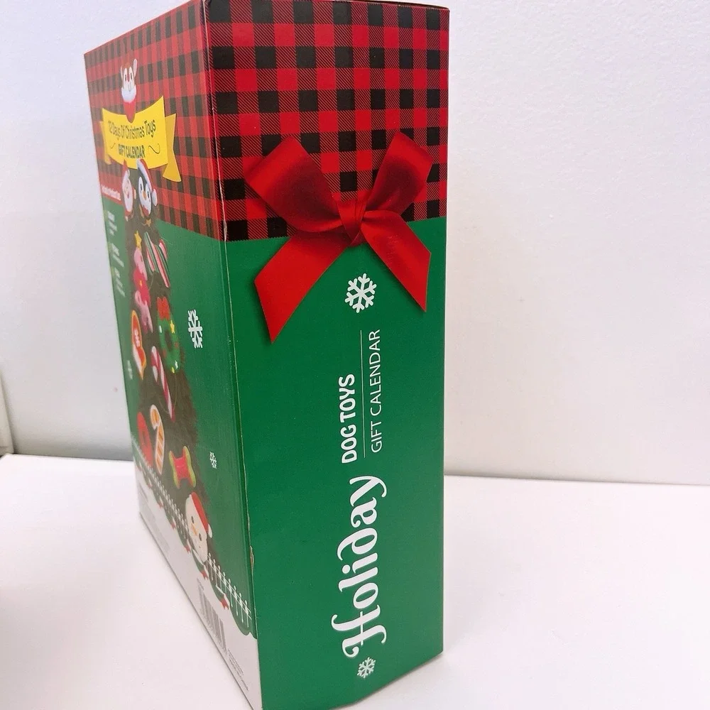 12 Days Of Christmas Toys Gift Holiday Calendar For Dog Size Small Or Medium